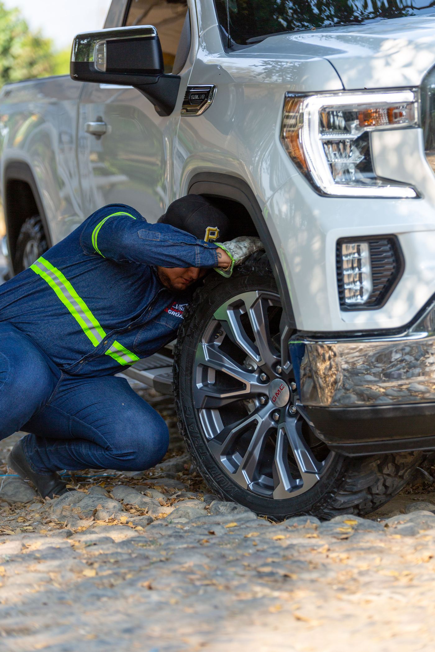 Jump starting a car